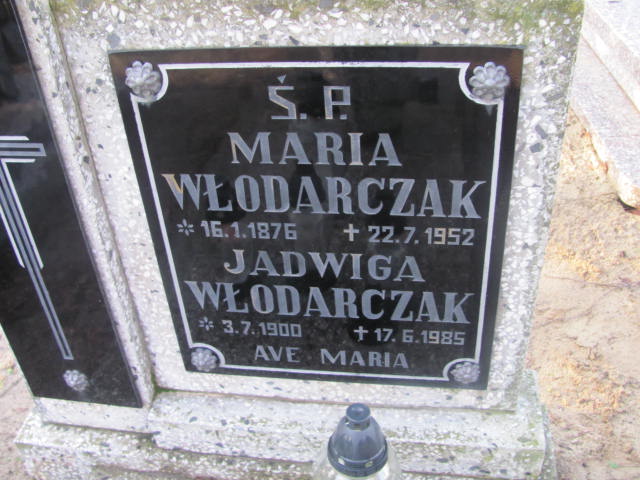 Maria Włodarczak 1876 Szczaniec - Grobonet - Wyszukiwarka osób pochowanych