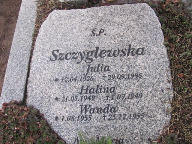 Halina Szczyglewska 1949 Szczaniec - Grobonet - Wyszukiwarka osób pochowanych