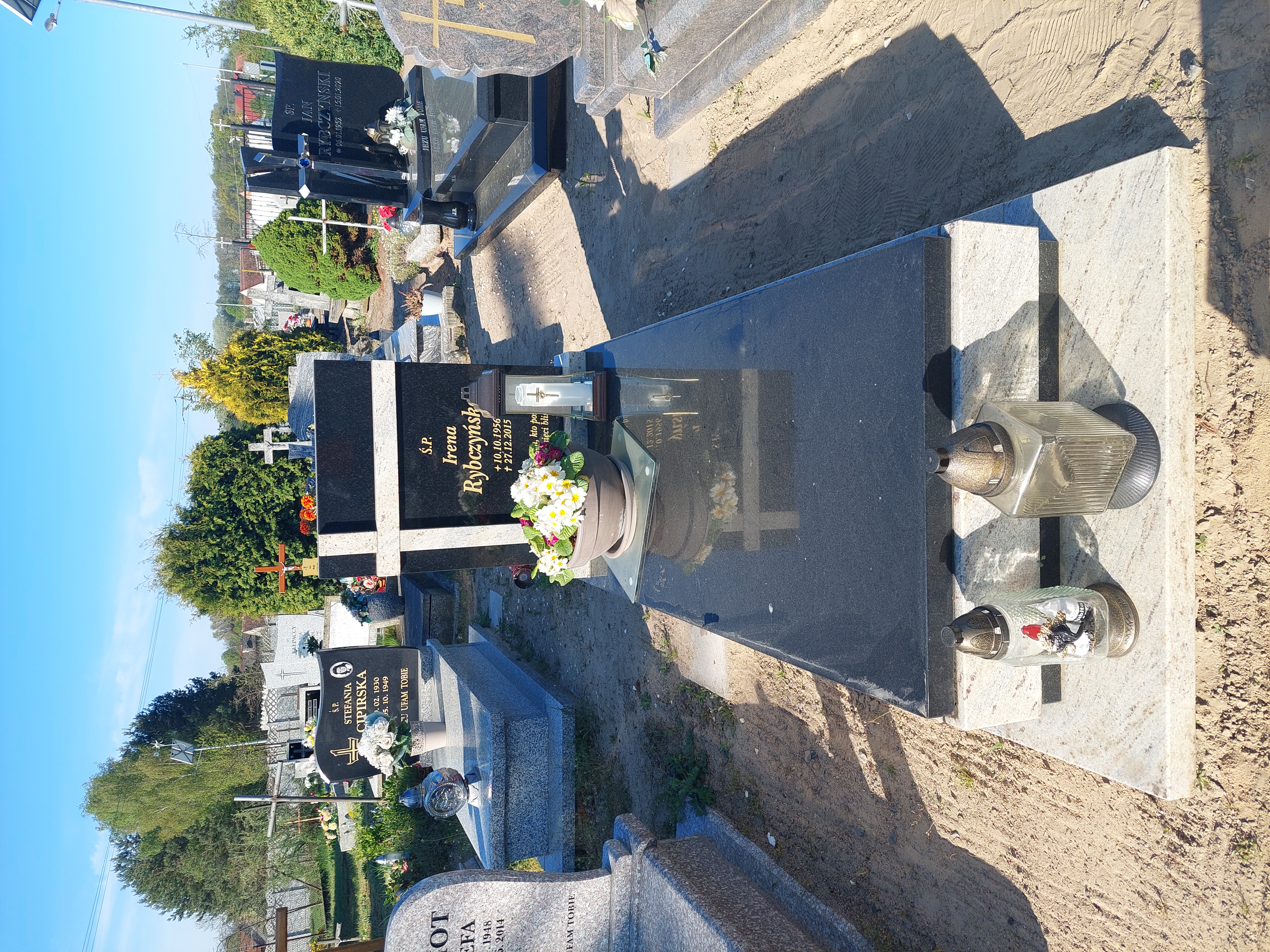 Irena Rybczyńska 1956 Szczaniec - Grobonet - Wyszukiwarka osób pochowanych