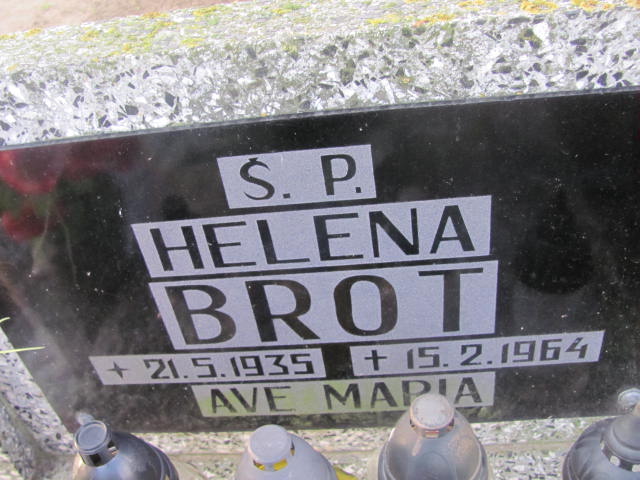 Helena Brot 1935 Szczaniec - Grobonet - Wyszukiwarka osób pochowanych