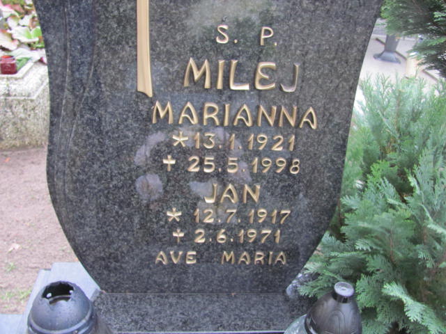 Marianna Milej 1921 Szczaniec - Grobonet - Wyszukiwarka osób pochowanych