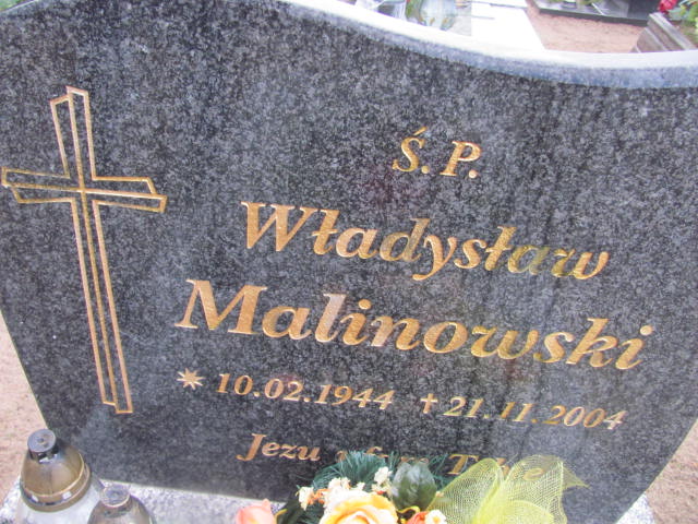 Władysław Malinowski 1944 Szczaniec - Grobonet - Wyszukiwarka osób pochowanych