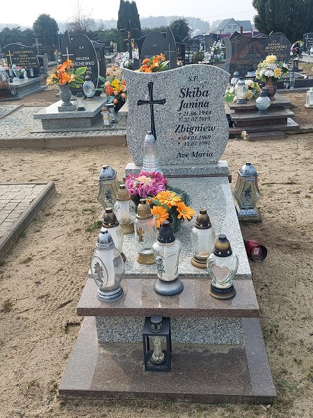 Zbigniew Skiba 1969 Szczaniec - Grobonet - Wyszukiwarka osób pochowanych