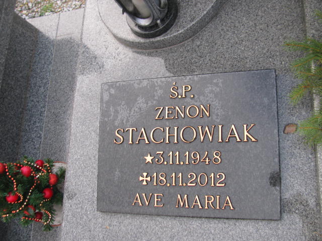 Zenon Stachowiak 1948 Szczaniec - Grobonet - Wyszukiwarka osób pochowanych