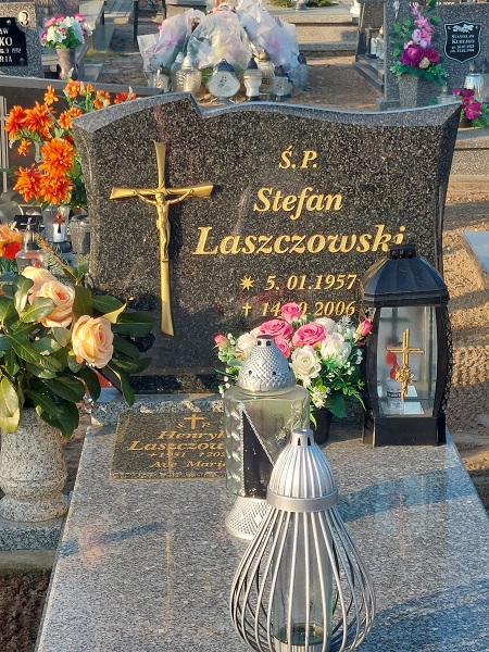 Stefan Laszczowski 1957 Szczaniec - Grobonet - Wyszukiwarka osób pochowanych