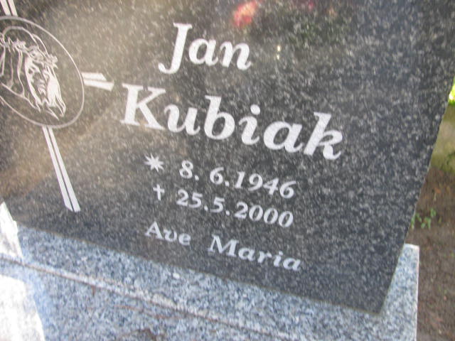 Jan Kubiak 1946 Szczaniec - Grobonet - Wyszukiwarka osób pochowanych