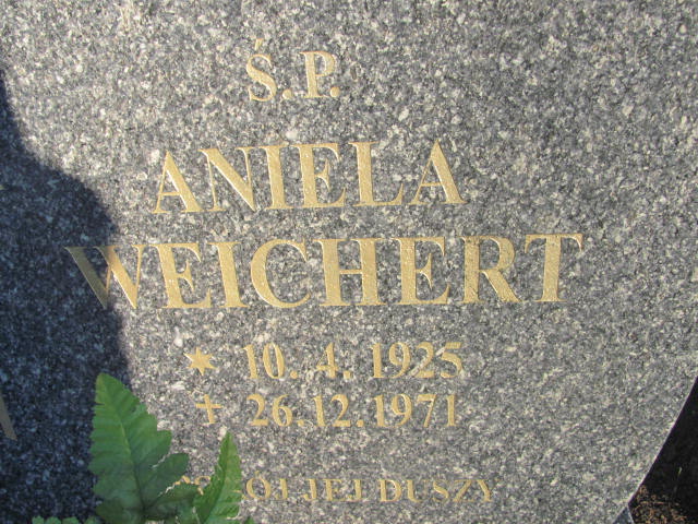 Aniela Weichert 1925 Szczaniec - Grobonet - Wyszukiwarka osób pochowanych