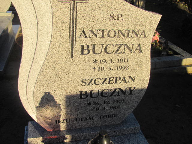 Szczepan Buczny 1903 Szczaniec - Grobonet - Wyszukiwarka osób pochowanych