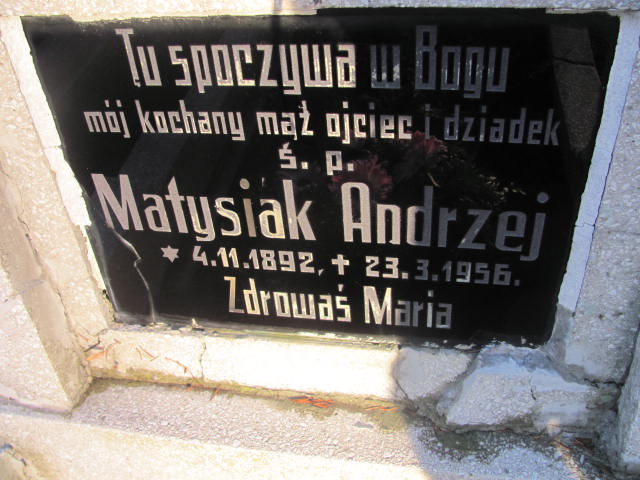 Anna Matysiak 1891 Szczaniec - Grobonet - Wyszukiwarka osób pochowanych