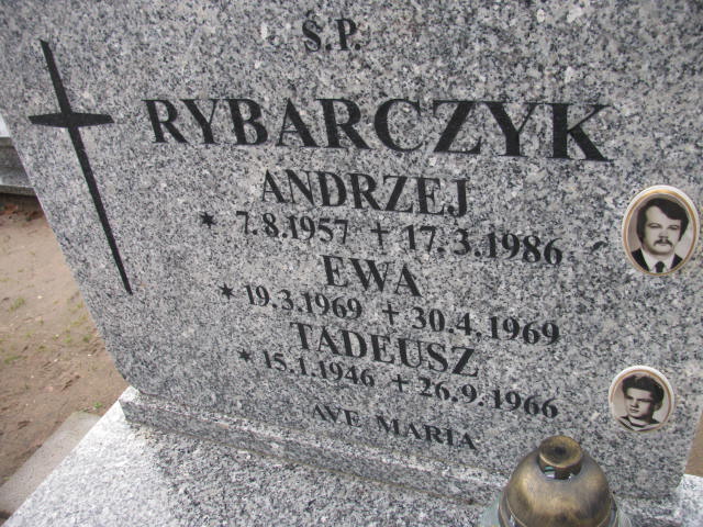 Andrzej Rybarczyk 1957 Szczaniec - Grobonet - Wyszukiwarka osób pochowanych